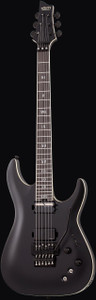 Schecter 1348 C-1 FR S SLS Evil Twin Guitar, Satin Black