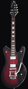 Schecter 364 Robert Smith UltraCure Guitar, Red Burst