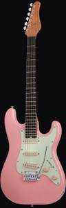 Schecter 274 Nick Johnston Traditional Guitar, Atomic Coral