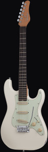 Schecter 368 Nick Johnston Traditional Guitar, Atomic Snow