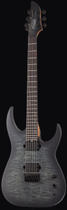 Schecter 834 Keith Merrow KM-6 MK-III Standard Guitar, Trans Black Burst