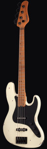 Schecter 355 J-4 Sixx Bass Guitar, Worn Ivory
