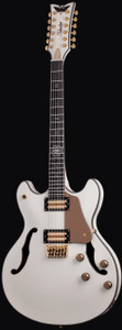 Schecter 267 Wayne Hussey Corsair-12 Guitar, Ivory