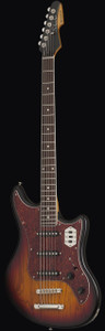 Schecter 293 Hellcat-VI Guitar, 3-Tone Sunburst Pearl