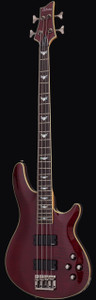 Schecter 2040 Omen Extreme-4 Guitar, Black Cherry