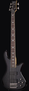 Schecter 2504 Stiletto Extreme-5 Guitar, See-Thru Black