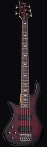 Schecter 2508 Stiletto Extreme-5 LH Guitar, Black Cherry