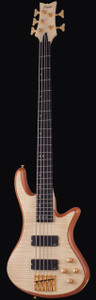 Schecter 2541 Stiletto Custom-5 Guitar, Natural Satin