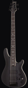 Schecter 1395 SLS Evil Twin-5 Guitar, Satin Black