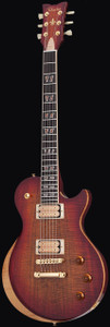 Schecter 7086 Solo Custom Exotic Guitar, Vintage Burst