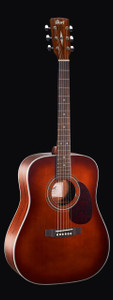 Cort EARTH70-BR Earth Series Acoustic Guitar, Brown