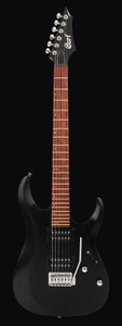 Cort X100-OPBK X Series Electric Guitar, Open Pore Black