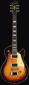Hagstrom SUSWE-VSB-U Super Swede Electric Guitar, Vintage Sunburst