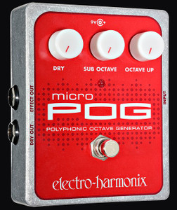 Electro Harmonix MICROPOG-U Polyphonic Octave Generator Pedal