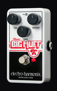 Electro Harmonix NANOBIGMUFF-U Nano Big Muff Pi Distortion/Sustainer Pedal