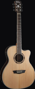 Washburn AG70CEK-A-U Apprentice Series Acoustic-Electric Guitar, Natural