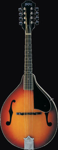 Washburn M1S-A-U Americana Series "A" Style Mandolin Pack, Tobacco Sunburst