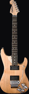 Washburn N4VINTAGE-D-U Nuno Bettencourt Signature Series N4 Electric Guitar, Natural distressed