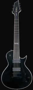 Washburn PXL-MR27B-D-U Parallaxe Series Electric Guitar, Black