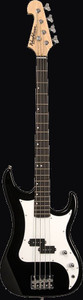 Washburn SB1PB-A-U Sonamaster Series Electric Bass Guitar, Black Gloss