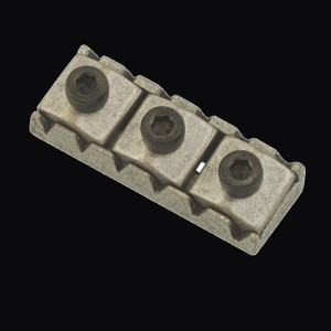 Floyd Rose 1000 Series Antique Silver Locking Nut - FR1NR3AS