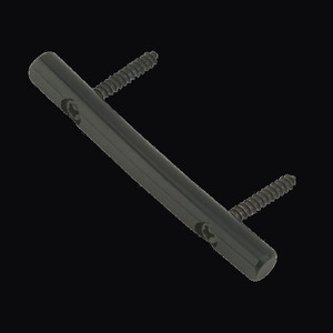 Floyd Rose 1000 Series Black String Retainer with Screws - FR1SRB