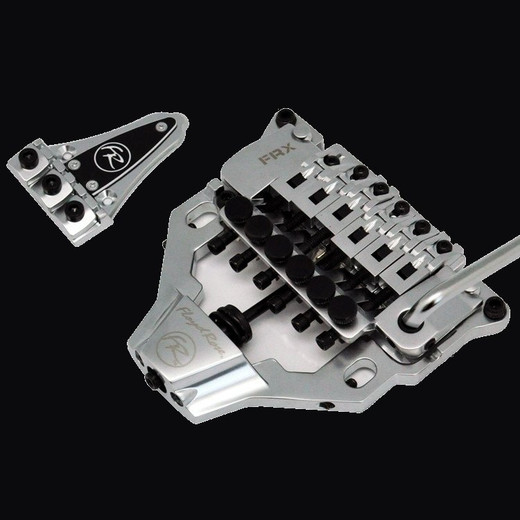 Floyd Rose 6-String FRX Satin Chrome Top Mount Tremolo System - FRTX01000S