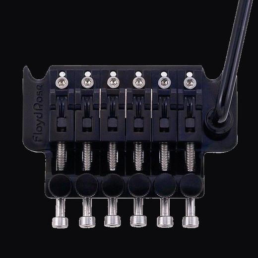 Floyd Rose 6-String Original Hot Rod Black Tremolo Kit - FRTC200SS