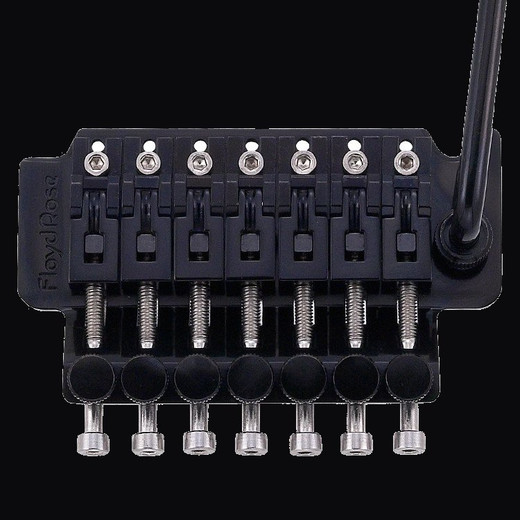 Floyd Rose 7-String Original Hot Rod Black Tremolo Kit - FRTCS200SS