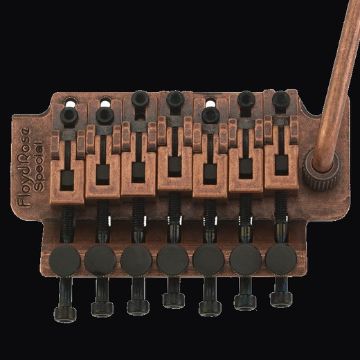 Floyd Rose 7-String Special Antique Bronze Tremolo System - FRTSSS7000