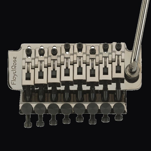 Floyd Rose 8-String 1000 Series Black Nickel Tremolo System - FRT805000