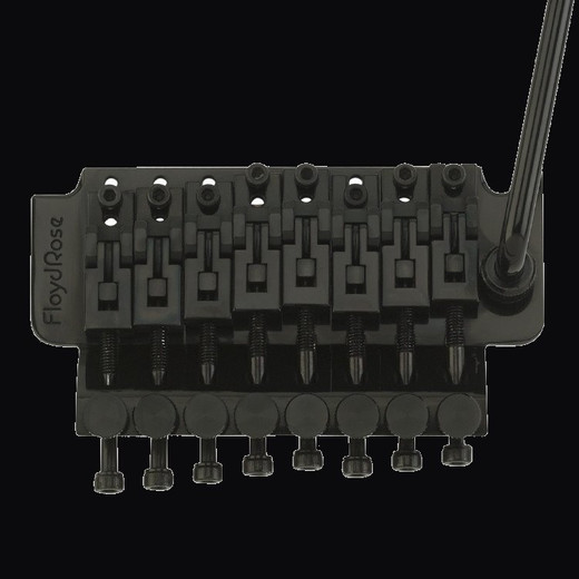 Floyd Rose 8-String 1000 Series Black Tremolo System - FRT802000