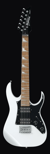 Ibanez GRGM21WH miKro Series Electric Guitar, White