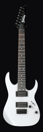 Ibanez GRG7221WH RG Gio Series Electric Guitar, White