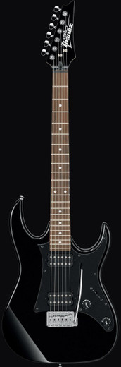 Ibanez GRX20ZBKN RG Gio Series Electric Guitar, Black Night