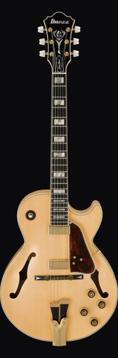 Ibanez GB10NT GB Signature Series Hollow Body Electric Guitar, Natural