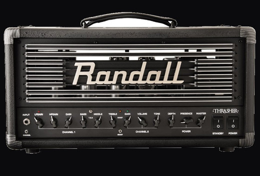 Randall THRASHER50-U Thrasher Tube Guitar Amplifier Head, 50W