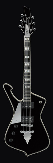 Ibanez PS120LBK PS Signature Series Electric Guitar, Black