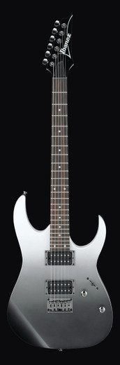 Ibanez RG421PFM RG Series Electric Guitar, Pearl Black Fade Metallic