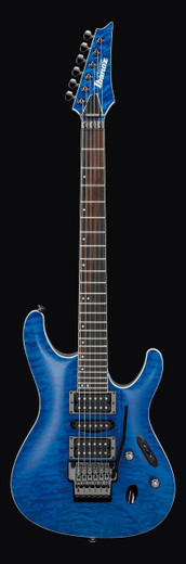 Ibanez S6570QNBL S Prestige Series Electric Guitar, Natural Blue