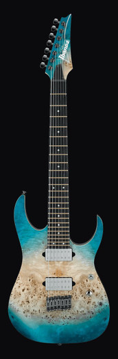 Ibanez RG1127PBFXCIF RG Premium Series Electric Guitar, Caribbean Islet Flat