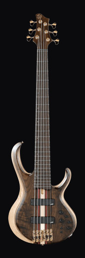 Ibanez BTB1826NTL BTB Premium Series Electric Bass Guitar, Natural Low Gloss