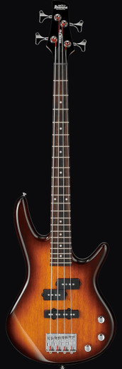 Ibanez GSRM20BS miKro Series Electric Bass Guitar, Brown Sunburst