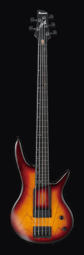 Ibanez GWB205TQF GWB Signature Series Electric Bass Guitar, Tequila Sunrise Flat