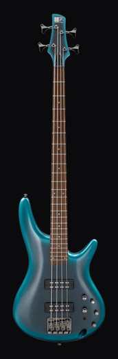 Ibanez SR300ECUB SR Series Electric Bass Guitar, Cerulean Aura Burst
