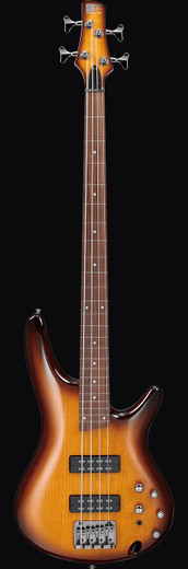 Ibanez SR370EFBBT SR Series Electric Bass Guitar, Brown Burst