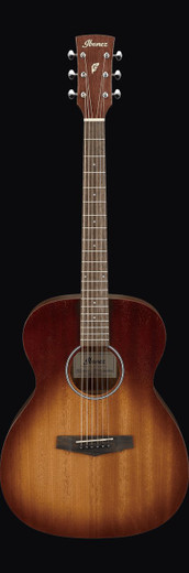 Ibanez PC18MHMHS PF Series Acoustic Guitar, Mahogany Sunburst Open Pore