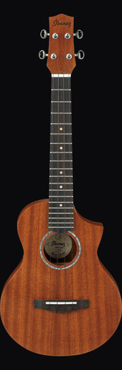 Ibanez UEWT5 Acoustic Ukulele, Open Pore Natural