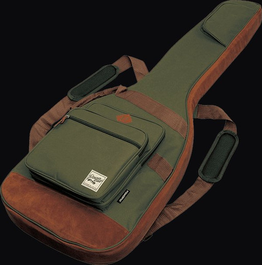 Ibanez IBB541MGN Powerpad Gig Bag For Electric Bass Guitar, Moss Green