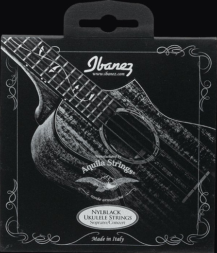 Ibanez NBUKS4 Black Nylon Ukulele String (Set of 4)
